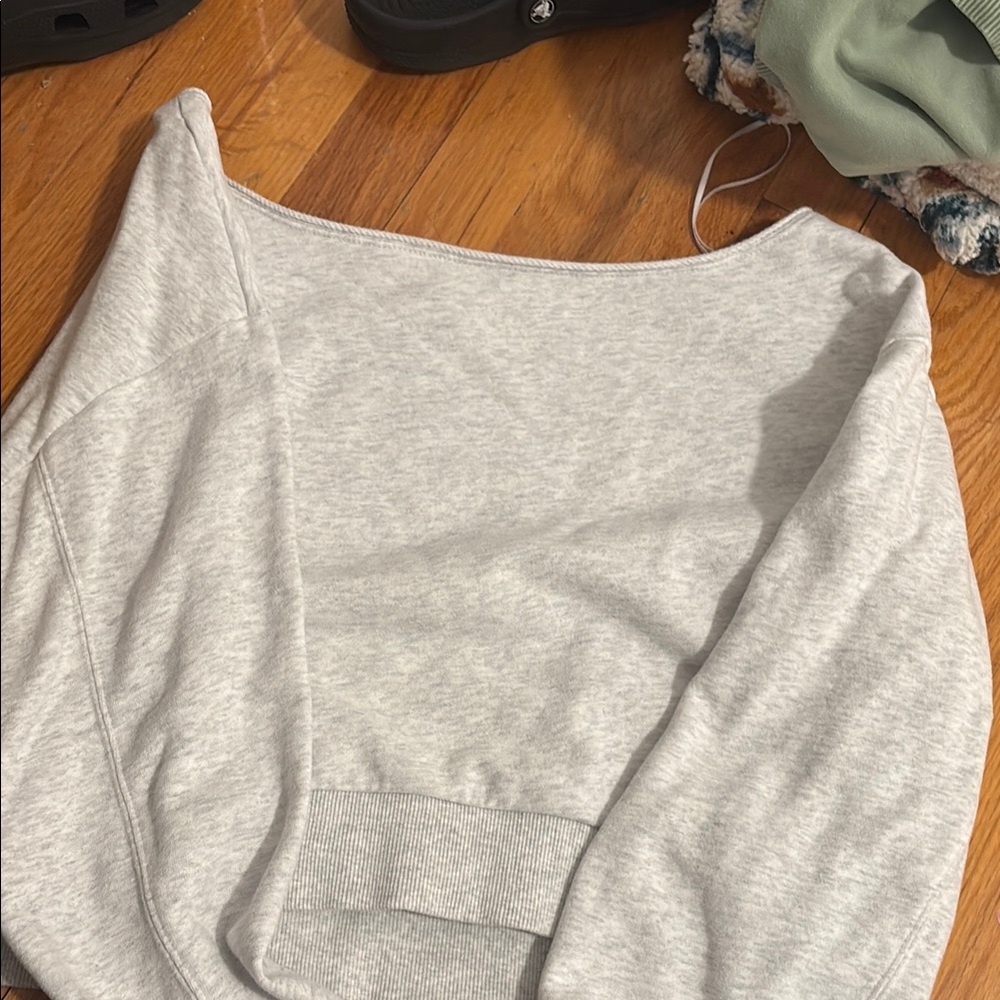 Light Gray Sweatshirt